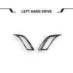 For BMW X1 F48/X2 F39 2pcs /Set Left-Hand Drive Dashboard Air Conditioner Air Vent Knob Sticker, Left-Hand Drive – Bild 2