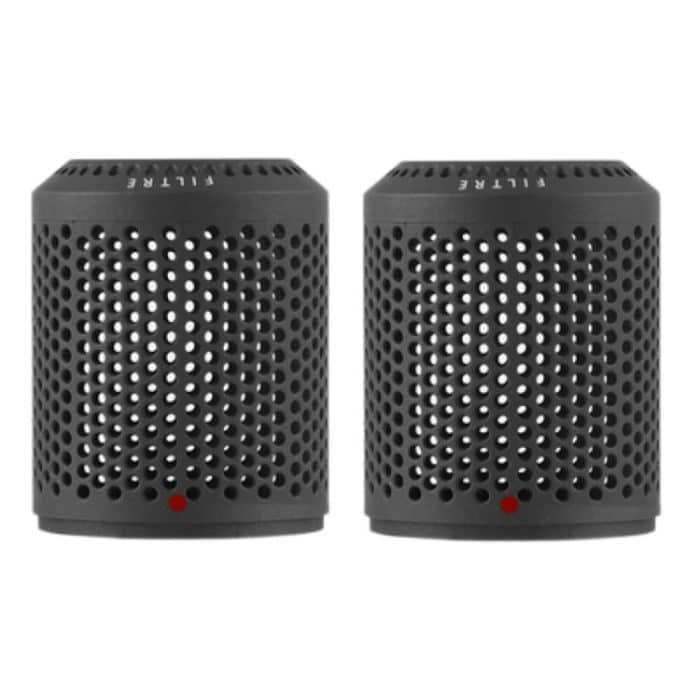 2 Stück Außenabdeckung Staubfilter für Dyson Haartrockner HD01/HD03/HD08, Outer Filter Cover Grey, Outer Filter Cover Silver, Outer Filter Cover Rose Red, Outer Filter Cover Black, Outer Filter Cover Gray, Outer Filter Cover Red – Bild 1