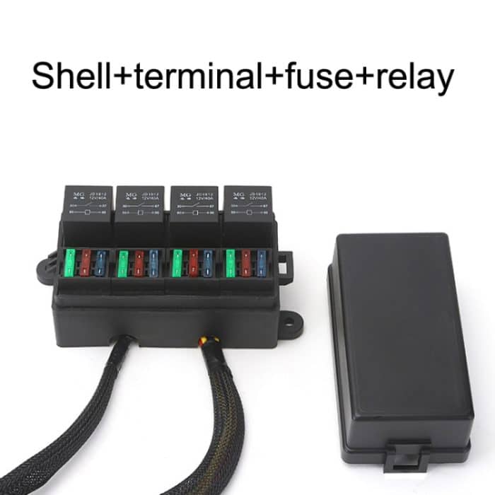 Relay Car RV Radiography Sound Modified Electromagnetic Insurance Box, TF008-10 12V 4Pin, TF008-10 12V 5Pin, TF008-10 24V 4Pin, TF008-10 24V 5Pin – Bild 6