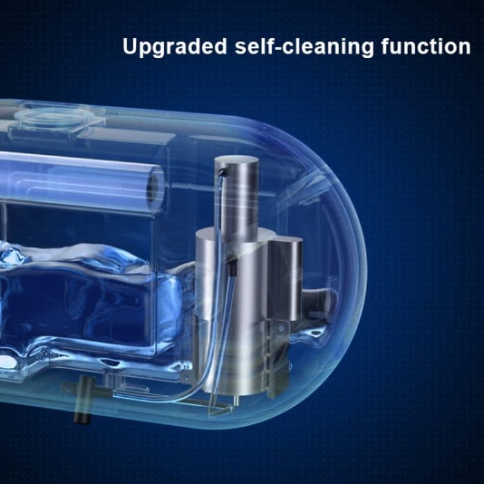 W2 Wandmontierter automatischer Schaumseifenspender mit USB-Aufladung und Zeit-Temperatur-Anzeige, White, Black – Bild 5