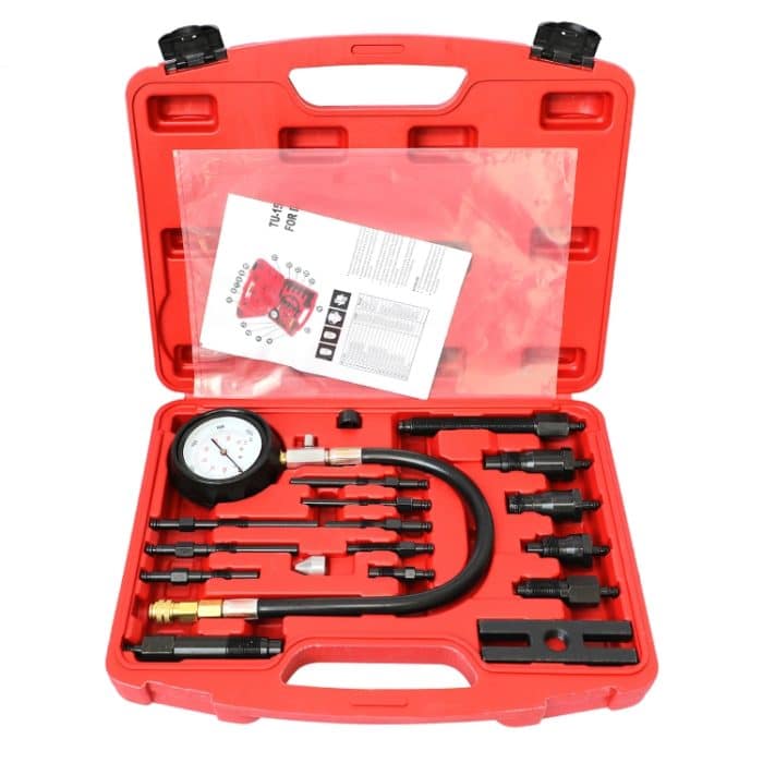 TBD06027215.jpg 18 PCS / Set TU-15B Dieselzylinder-Druckmesser Zylinderdruckerkennungswerkzeug – Bild 1