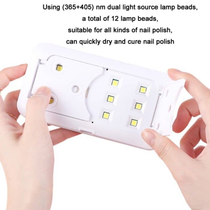 BLUEQUE USB-betriebenes Nagelmaniküre-Handgerät für UV-Phototherapie – Bild 3