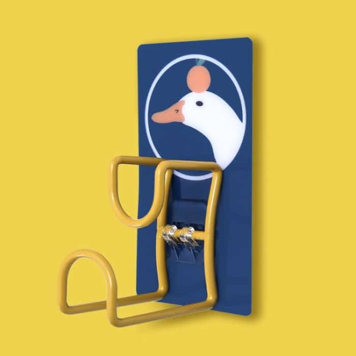 TBD0602722101A.jpg 4 PCS JM004 Cartoon Edelstahl Waschbecken Rack Badezimmer Küche Wandhalterung, 4 PCS Duck, 4 PCS Bear, 4 PCS Alpaca, 4 PCS Sloths – Bild 1