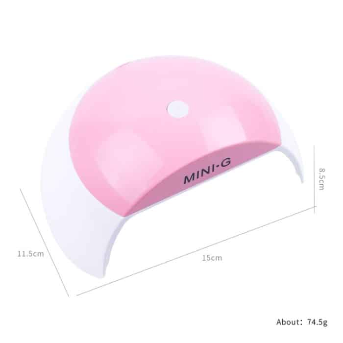 GJ0504 48W 15LED/UV Smart Sensor Nail Art Phototherapie-Gerät – Bild 3