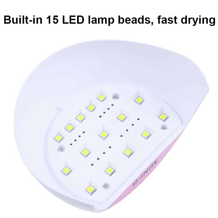 GJ0504 48W 15LED/UV Smart Sensor Nail Art Phototherapie-Gerät – Bild 4