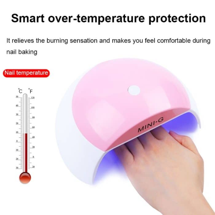 GJ0504 48W 15LED/UV Smart Sensor Nail Art Phototherapie-Gerät – Bild 5