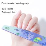 GJ0507 6-in-1-Nagelkunstwerkzeuge Nagellack-Nagelpeelingstreifen, Flower, Fingertip, Christmas, Flame Bird, Watercolor – Bild 4