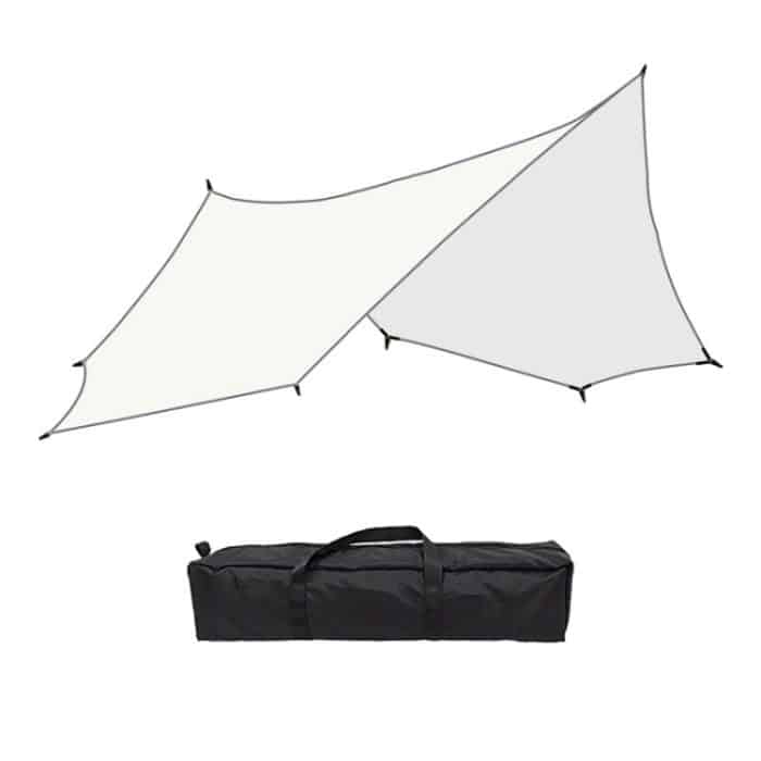 Achteckiger Vorhang für den Außenbereich, Regen- und Sonnenschutz, Camping-Sonnenschutz, Pergola, White, Green, Khaki, Black, Blue – Bild 1