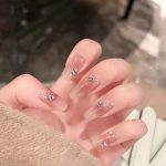 2 Sets Nail Art 6-Gitter-Diamant-Nagelschmuck mit spitzer Unterseite, 01 White Diamond, 02 AB, 03 Champagne, 04 Light Blue, 05 Purple Red, 06 Light Pink, 07 Light Green, 08 Lake Blue, 09 Red, 10 Colorful – Bild 5