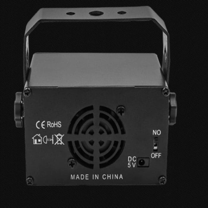 T10 sprachgesteuertes Mini-Bühnenlaserlicht Atmosphärenlicht mit Fernbedienung – Bild 5