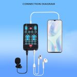 M10 Mobile Computer Soundkarte Mini Voice Changer K Song Recording Bluetooth Voice Changer – Bild 5