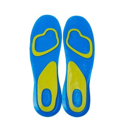 1 Paar Stoßdämpfungs-Silikon-Gel-Einlegesohlen-Orthesenpolster, Größe:, Female 38-42, Male 42-48