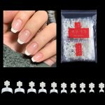 Plum Blossom Crescent Art Nagelverlängerungs-Nagelplatte, 500 PCS/Bag, 100 PCS/Box