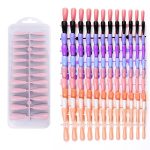 Farbgelee-Nagelpflaster. Fertige Nagelkunst, 240 PCS