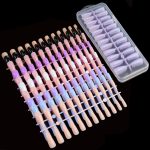 Farbgelee-Nagelpflaster. Fertige Nagelkunst, 240 PCS – Bild 4