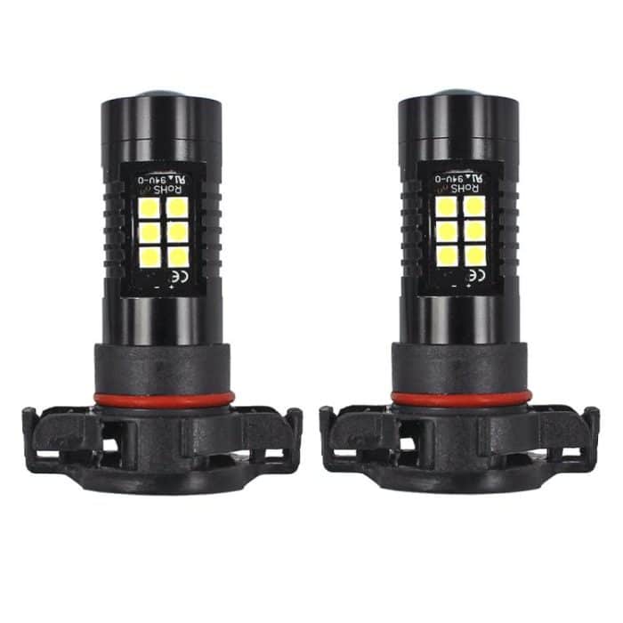 1pair Automotive High-Power LED White Light Fog Lamp, PSX24W – Bild 1