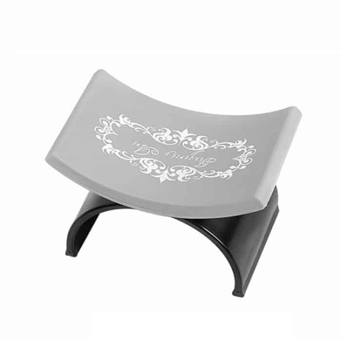 Tragbares, abnehmbares Nail Art U-förmiges Silikon-Handkissen, Farbe:, Black, Pink – Bild 1