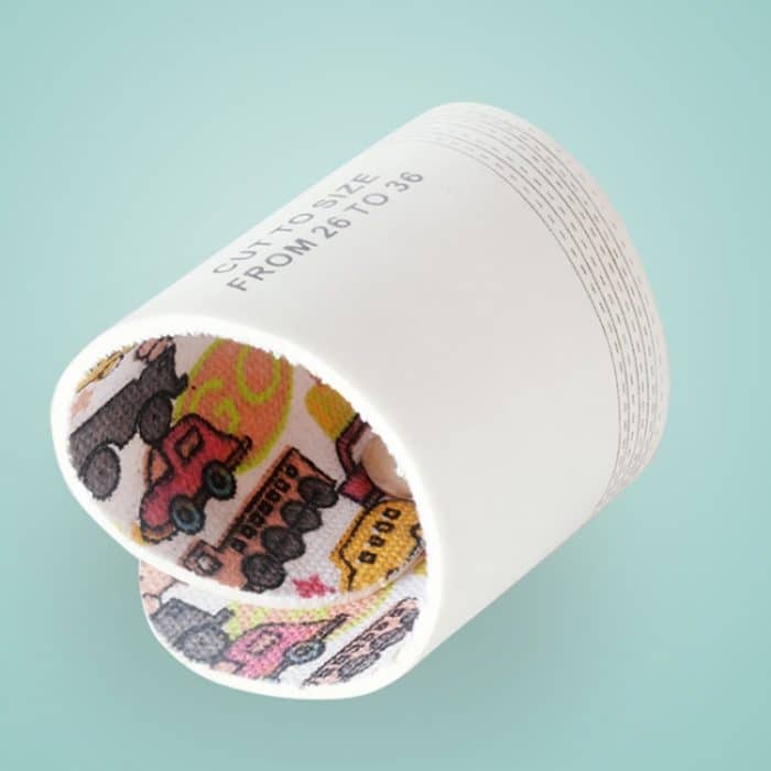 3 Paar Latex-Einlegesohlen für Kinder, weiche Cartoon-bedruckte Canvas-Fußpolster, Cartoon Car, Love, Strawberry – Bild 5