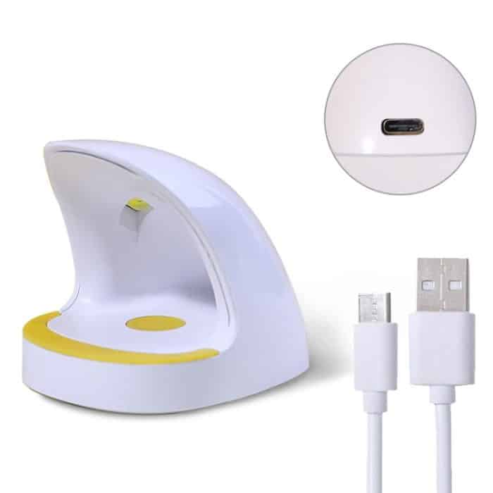 TBD0602746101.jpg Mini Shark Phototherapie-Lampe, tragbar, schnell trocknend, Nagellampe, Farbe:, White, White With USB Cable, Pink, Pink With USB Cable – Bild 1