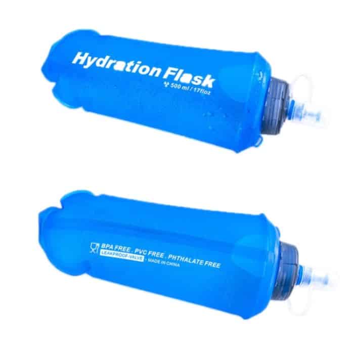 Outdoor-Laufsport-TPU-faltbarer, weicher Wasserbeutel, (500ml) – Bild 2