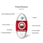 K200 Hotel Anti-Sneak-Kamera Multifunktions-Infrarotkamera-Detektor Farbzufällige Lieferung – Bild 3