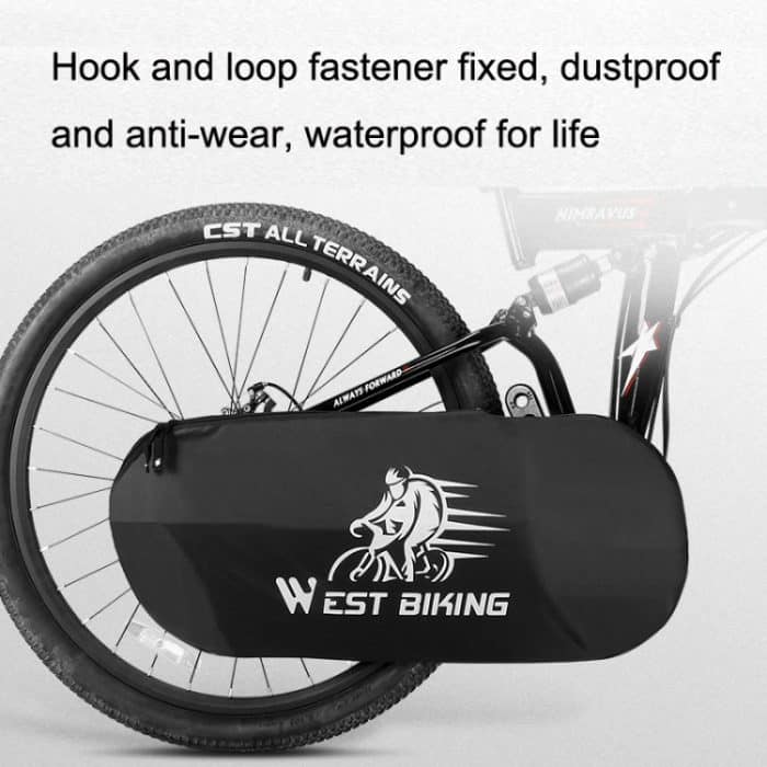 WEST BIKING YP0719301 Fahrrad Staub Kettenschutz Kurbelgarnitur Schutzhülle, WEST BIKING YP0719301 Chain Cover – Bild 6
