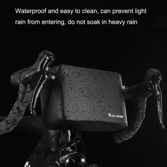 WEST BIKING YP0707298 Fahrrad-Lenkertasche, multifunktionale Umhängetasche, Roller-Kopftasche, WEST BIKING YP0707298 – Bild 4