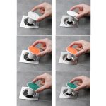 Magnetische Saug-Bodenablaufabdeckung für Kanal-Deodorant, Größe:, 3.65cm (White), 3cm (White), 3.65cm (Orange), 3cm (Orange), 3.65cm (Green), 3cm (Green) – Bild 2