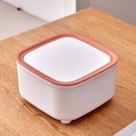 Home Desktop Mini Bomb Deckel Mülleimer Büro Papierkorb, Orange, Green, Blue