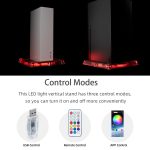 Spielkonsole Symphony Kühlbasis für Microsoft Xbox Series X/S, RGB Cooling Base, Cooling Fan-Ordinary) – Bild 4