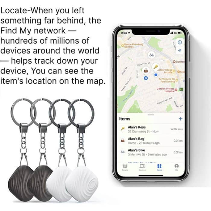 Nutale F11X Bluetooth-Telefonschlüssel-Anti-Verlust-Tracker-Alarm – Bild 3