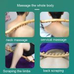 Massagestab aus Buchenholz mit acht Perlen. Meridian-Baggerrollstab, 53cm 8 Beads – Bild 5