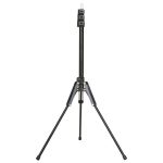 Klappbarer Handyständer aus Aluminiumlegierung, Live-Selfie-Bodenständer, Grey, Red