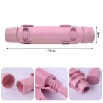 3 Stück Home Circular Barrel Sushi Modell DIY Sushi Werkzeug, Sushi Model White, Sushi Model Wheat Pink, Sushi Model Wheat Blue, Sushi Model Wheat Green, Sushi Model Wheat Apricot, Sushi Model Black – Bild 2