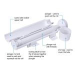 3 Stück Home Circular Barrel Sushi Modell DIY Sushi Werkzeug, Sushi Model White, Sushi Model Wheat Pink, Sushi Model Wheat Blue, Sushi Model Wheat Green, Sushi Model Wheat Apricot, Sushi Model Black – Bild 3