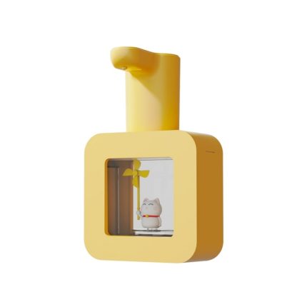 Automatischer Handwasch-Sensor-Schaumseifenspender für Kinder, Pink, Yellow, White