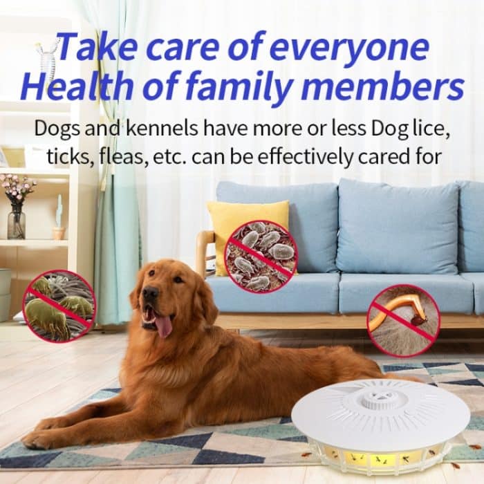 Haushalts-Flohfallenlampe, Innenfalle, Mückenfliegen, Kakerlakenlampe, Pearl White – Bild 6