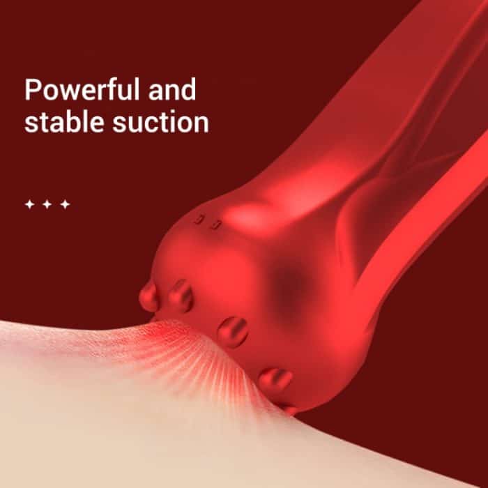 Elektrisches Schröpfgerät, Vakuum-Schabe-Instrument, Lade-Meridian-Massagegerät, Red, Green – Bild 3