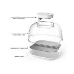 Schnellauftauplatte für Tiefkühlkost, Quick Thaw Tray(Gray), Quick Thaw Tray(Golden) – Bild 3