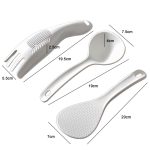 Haushalts-Reiskocher mit antihaftbeschichtetem Löffel, Rice Spoon, Soup Spoon, Rice Shovel – Bild 2