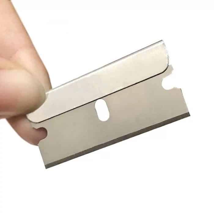 100 STÜCKE A25 Autofolie Handy Bildschirm Hilfswerkzeug Einseitige Edelstahlklinge – Bild 3