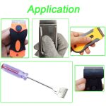 100 STÜCKE A25 Autofolie Handy Bildschirm Hilfswerkzeug Einseitige Edelstahlklinge – Bild 5