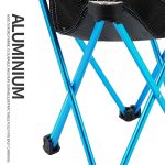 CLS C3 Outdoor Klapphocker Klettern Camping Tragbare kleine Bank, 24.5 x 25cm Red, 24.5 x 25cm Blue – Bild 4