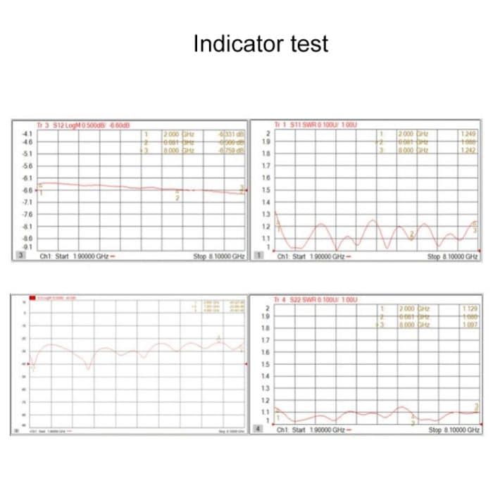 2000~6000MHz SMA 1 bis 4 Microstrip Power Splitter – Bild 4