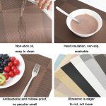 Wärmeisolierende, rutschfeste Tischmatte aus PVC – Bild 4