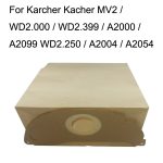 5 STÜCKE Papiertüte Abfall für Karcher WD2250 / A2004 / A2054 / MV2 Staubsaugerzubehör – Bild 5