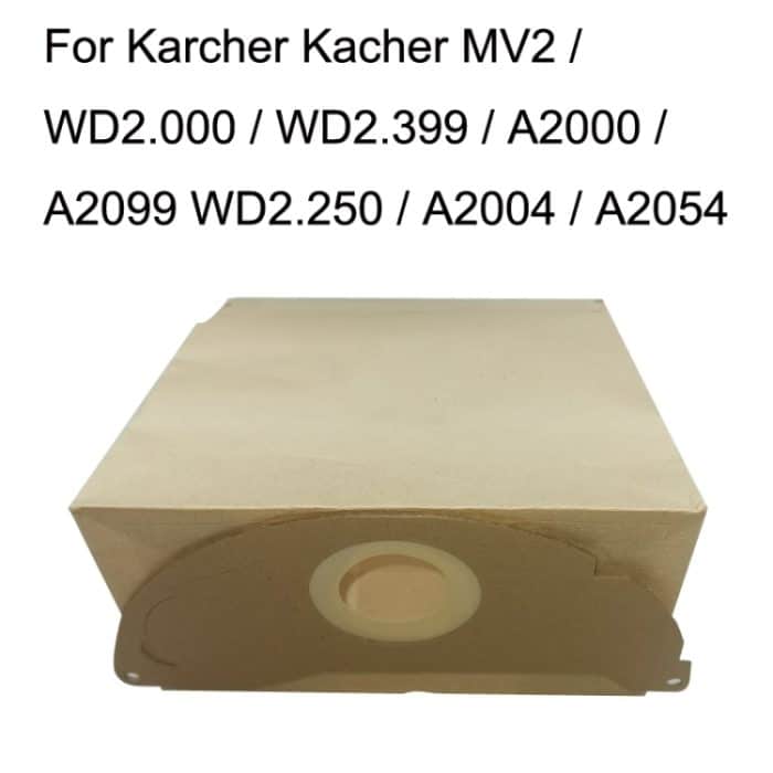 5 STÜCKE Papiertüte Abfall für Karcher WD2250 / A2004 / A2054 / MV2 Staubsaugerzubehör – Bild 5