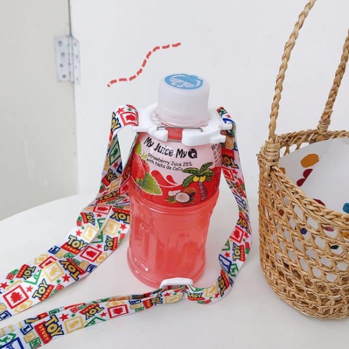 5 Stück 3 cm Schnalle für Getränkeflaschen, Umhängeband, Wasserbecher, Umhängeband, E17 – Bild 5