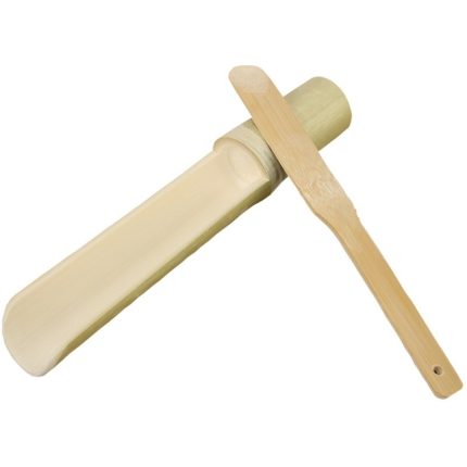 Garnelen-Slip-Löffel, Bambusrohr, Hot-Pot-Restaurant-Teller, Größe:, 4.5x30x21cm+Bamboo Slice, 5.5x30x21cm+Bamboo Slice