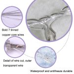 LED-Halloween-Dekoration, leuchtendes Tuch, Geisterornament, Lichterkette, 1.5m 10 Lights, 3m 20 Lights, 6m 40 Lights – Bild 3